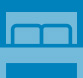 Hotel bed icon